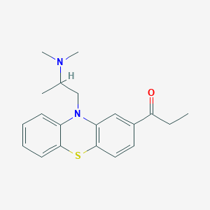 molecular formula C20H24N2OS B033155 Propiomazine CAS No. 362-29-8