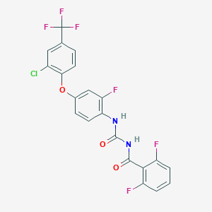 molecular formula C21H11ClF6N2O3 B033157 Flufenoxuron CAS No. 101463-69-8