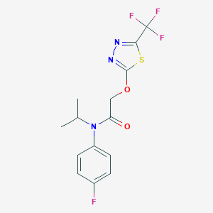 molecular formula C14H13F4N3O2S B033160 Flufenacet CAS No. 142459-58-3