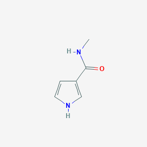 molecular formula C6H8N2O B3316082 N-methyl-1H-pyrrole-3-carboxamide CAS No. 952674-93-0
