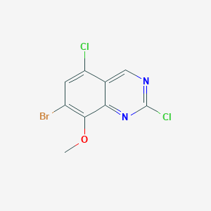 7-Bromo-2,5-dichloro-8-methoxyquinazoline
