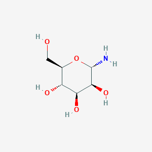 molecular formula C6H13NO5 B3316236 a-D-Mannopyranosylamine CAS No. 95343-86-5