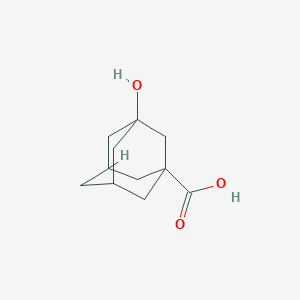 molecular formula C11H16O3 B033167 3-Hydroxyadamantane-1-carboxylic acid CAS No. 42711-75-1