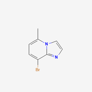 molecular formula C8H7BrN2 B3317209 8-Bromo-5-methylimidazo[1,2-a]pyridine CAS No. 957187-26-7