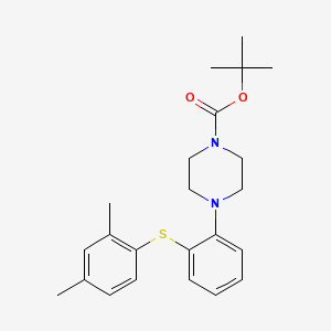 4-[2-(2,4-DiMethylphenylsulfanyl)phenyl]piperazine-1-carboxylic acid tert-butyl ester