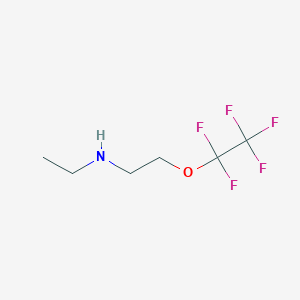 N-ethyl-2-(1,1,2,2,2-pentafluoroethoxy)ethanamine