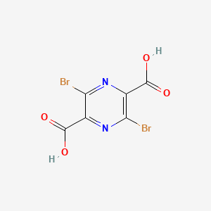 3,6-Dibromopyrazine-2,5-dicarboxylic acid