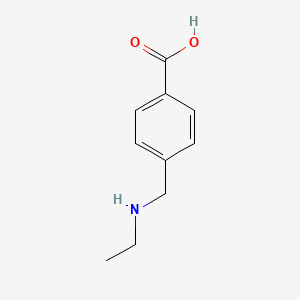 4-[(Ethylamino)methyl]benzoic acid