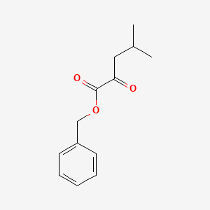 Benzyl 4-methyl-2-oxopentanoate