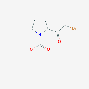 Tert-butyl 2-(2-bromoacetyl)pyrrolidine-1-carboxylate
