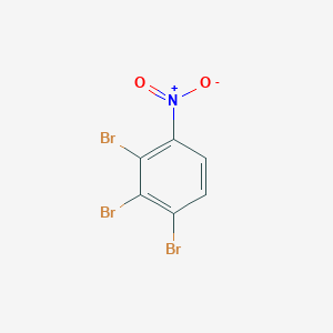 molecular formula C6H2Br3NO2 B3317593 1,2,3-Tribromo-4-nitrobenzene CAS No. 96558-72-4