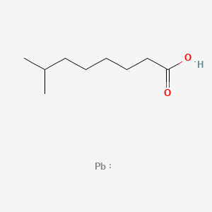 B3317862 Octanoic acid, 7-methyl-, lead salt (1:) CAS No. 97952-39-1