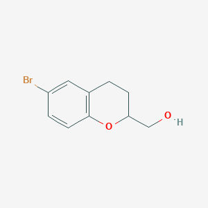 (6-Bromo-3,4-dihydro-2h-chromen-2-yl)methanol