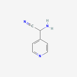2-Amino-2-(pyridin-4-yl)acetonitrile