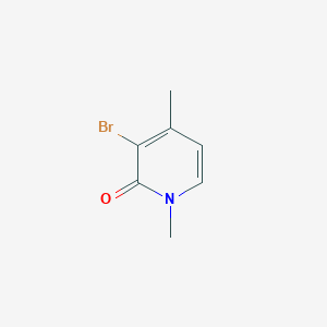 3-bromo-1,4-dimethylpyridin-2(1H)-one
