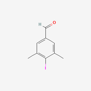 molecular formula C9H9IO B3318291 4-Iodo-3,5-dimethylbenzaldehyde CAS No. 99357-51-4