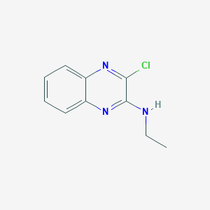 3-chloro-N-ethylquinoxalin-2-amine