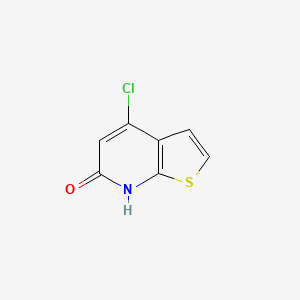 4-Chlorothieno[2,3-b]pyridin-6(7H)-one