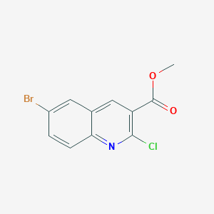 Methyl 6-bromo-2-chloroquinoline-3-carboxylate