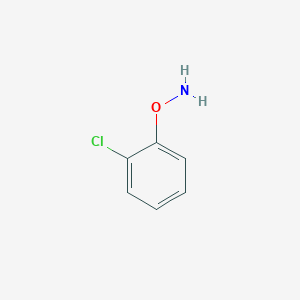 molecular formula C6H6ClNO B3318489 O-(2-chlorophenyl)hydroxylamine CAS No. 99907-85-4