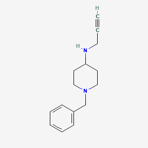 1-Benzyl-N-(prop-2-YN-1-YL)piperidin-4-amine