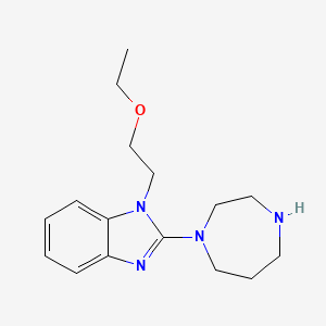 4-(1-(2-Ethoxyethyl)-1H-benzimidazol-2-yl)[1,4]diazepane