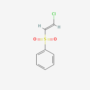 molecular formula C8H7ClO2S B3318779 1-Phenylsulfonyl-2-chloroethene CAS No. 10230-79-2