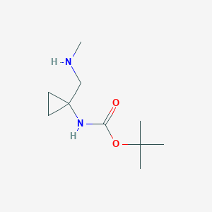 tert-Butyl N-{1-[(methylamino)methyl]cyclopropyl}carbamate