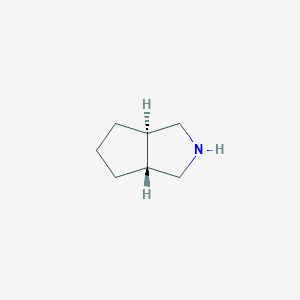 Cyclopenta[c]pyrrole, octahydro-, (3aR,6aR)-rel-