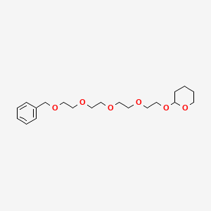 2-[2-[2-[2-[2-(Benzyloxy)ethoxy]ethoxy]ethoxy]ethoxy]tetrahydro-2H-pyran