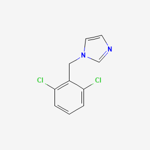 molecular formula C10H8Cl2N2 B3318848 1-(2,6-Dichloro-benzyl)-1H-imidazole CAS No. 102993-73-7