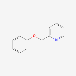 molecular formula C12H11NO B3318968 2-(Phenoxymethyl)pyridine CAS No. 104294-19-1
