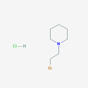 molecular formula C7H15BrClN B3319094 1-(2-Bromoethyl)piperidine hydrochloride CAS No. 106536-49-6