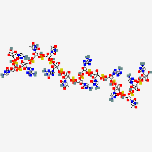 molecular formula C151H185N49O83P14S14 B3319152 Miravirsen CAS No. 1072874-90-8