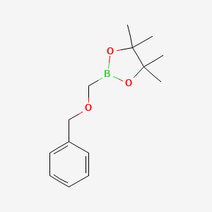 2-(Benzyloxymethyl)-4,4,5,5-tetramethyl-1,3,2-dioxaborolane