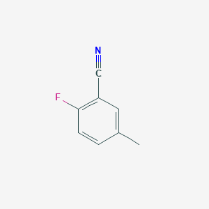 molecular formula C8H6FN B033194 2-Fluoro-5-methylbenzonitrile CAS No. 64113-84-4