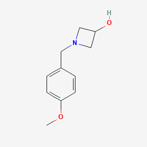 1-[(4-Methoxyphenyl)methyl]azetidin-3-ol