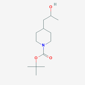 molecular formula C13H25NO3 B3319471 Tert-butyl 4-(2-hydroxypropyl)piperidine-1-carboxylate CAS No. 1126084-33-0