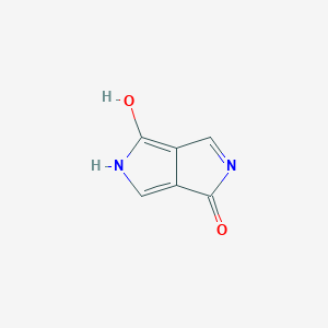 molecular formula C6H4N2O2 B3319587 2,5-Dihydropyrrolo[3,4-c]pyrrole-1,4-dione CAS No. 114482-12-1