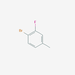 molecular formula C7H6BrF B033196 4-Bromo-3-fluorotoluene CAS No. 452-74-4