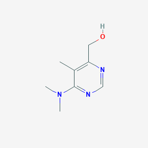 (6-(Dimethylamino)-5-methylpyrimidin-4-yl)methanol