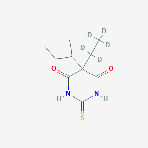 molecular formula C10H16N2O2S B3319927 Thiobutabarbital-d5 CAS No. 1189965-47-6