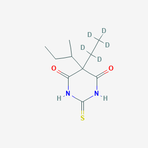 5-Butan-2-yl-5-(1,1,2,2,2-pentadeuterioethyl)-2-sulfanylidene-1,3-diazinane-4,6-dione