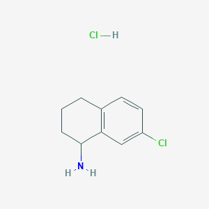 7-Chloro-1,2,3,4-tetrahydronaphthalen-1-amine hydrochloride