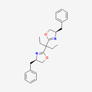 (4R,4'R)-2,2'-(Pentane-3,3-diyl)bis(4-benzyl-4,5-dihydrooxazole)