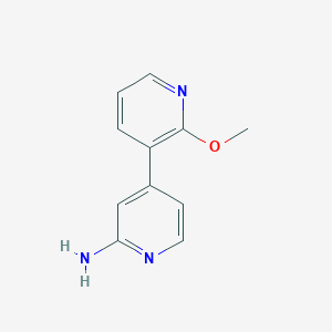 2-Methoxy-3,4'-bipyridin-2'-amine