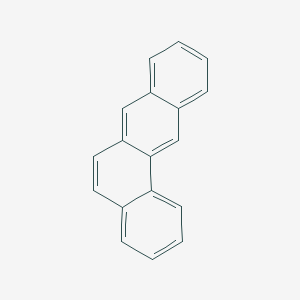 molecular formula C18H12 B033201 Benz(a)anthracene CAS No. 56-55-3