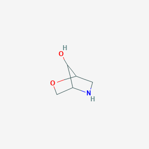 molecular formula C5H9NO2 B3320128 2-Oxa-5-azabicyclo[2.2.1]heptan-7-ol CAS No. 1207676-80-9