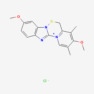 molecular formula C17H18ClN3O2S B3320178 Sulfenamide CAS No. 121459-89-0