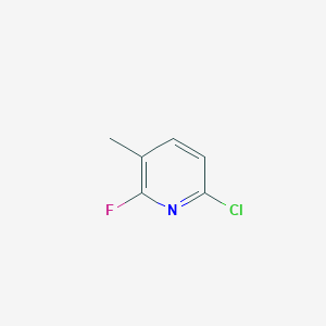 6-Chloro-2-fluoro-3-methylpyridine